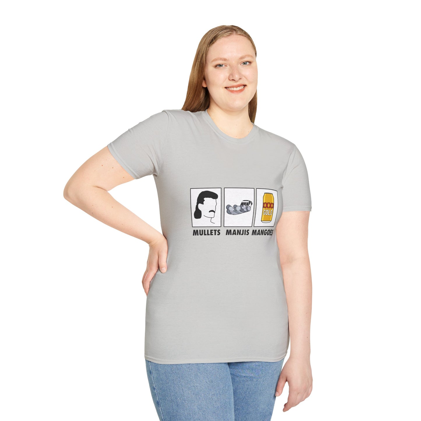 Mullets Manjis Mangoes Shirt