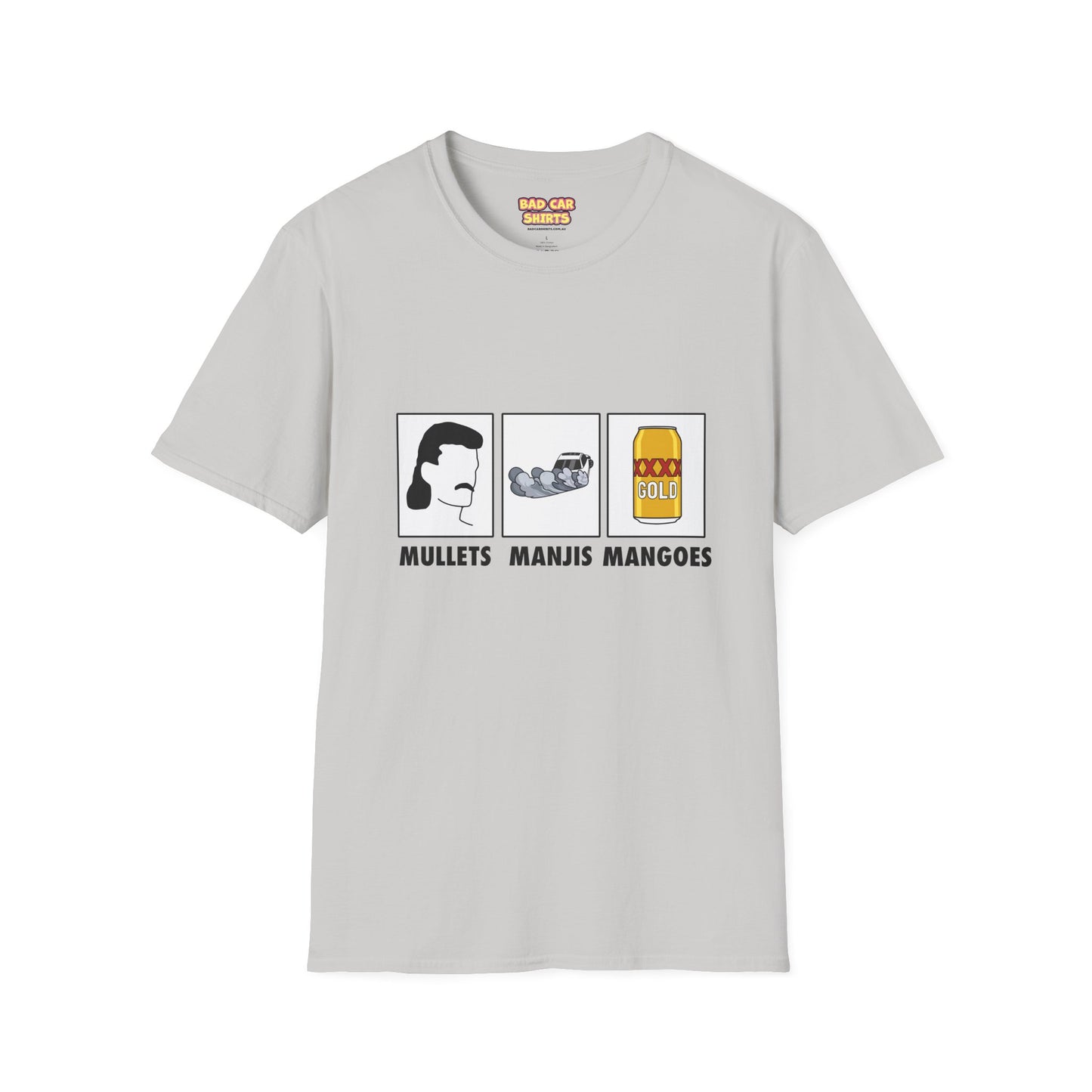 Mullets Manjis Mangoes Shirt