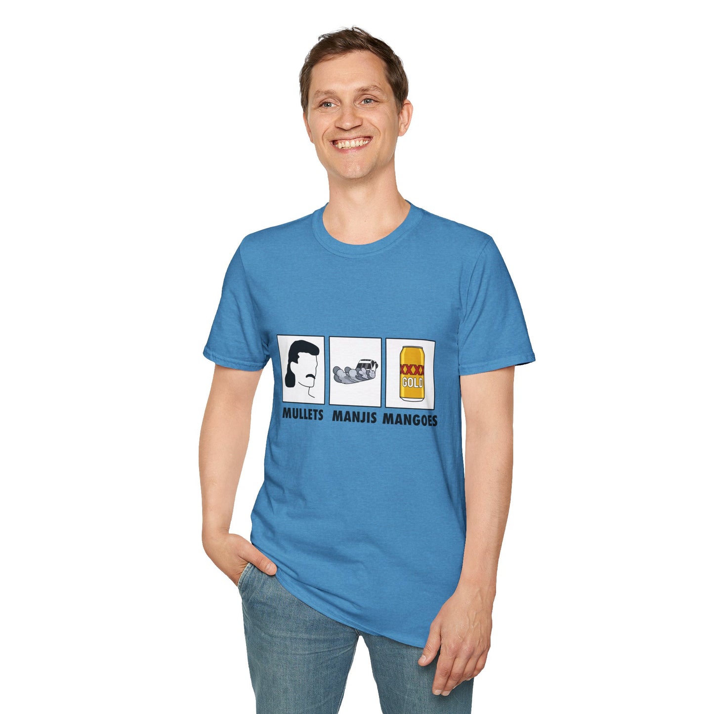 Mullets Manjis Mangoes Shirt