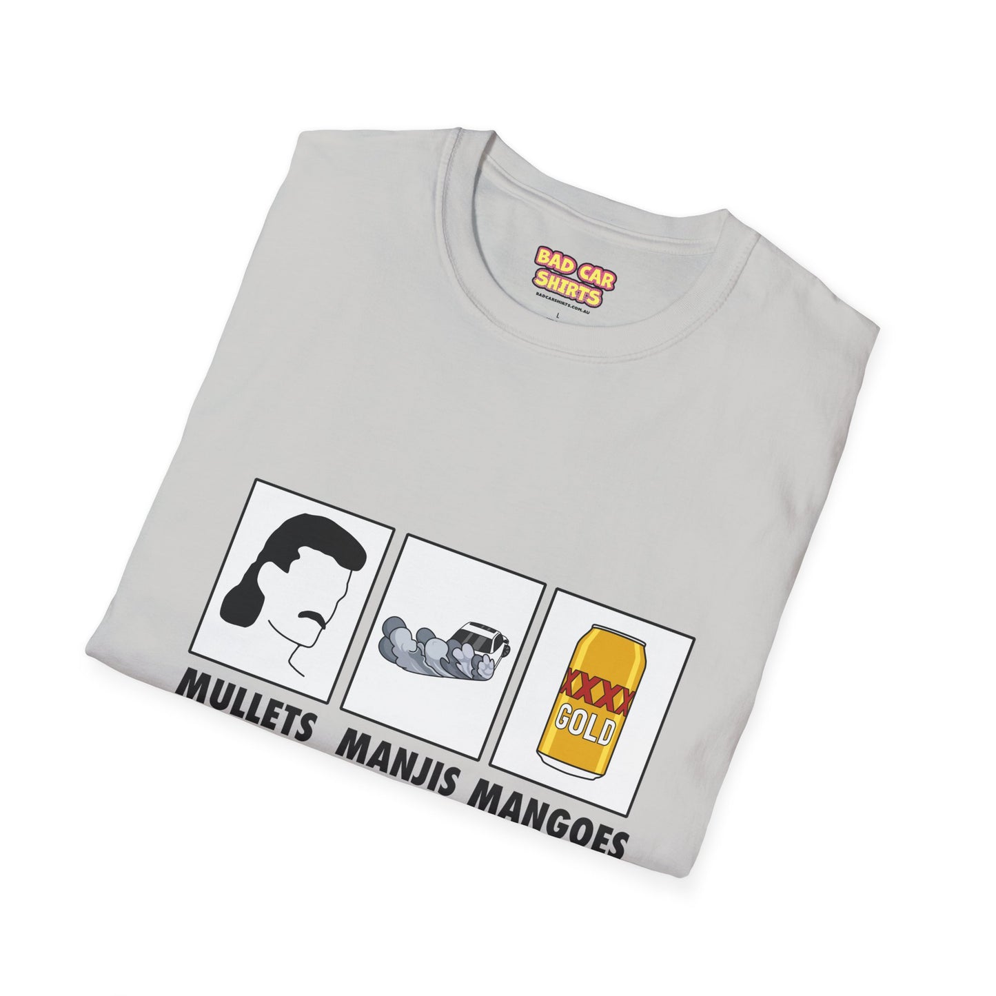 Mullets Manjis Mangoes Shirt