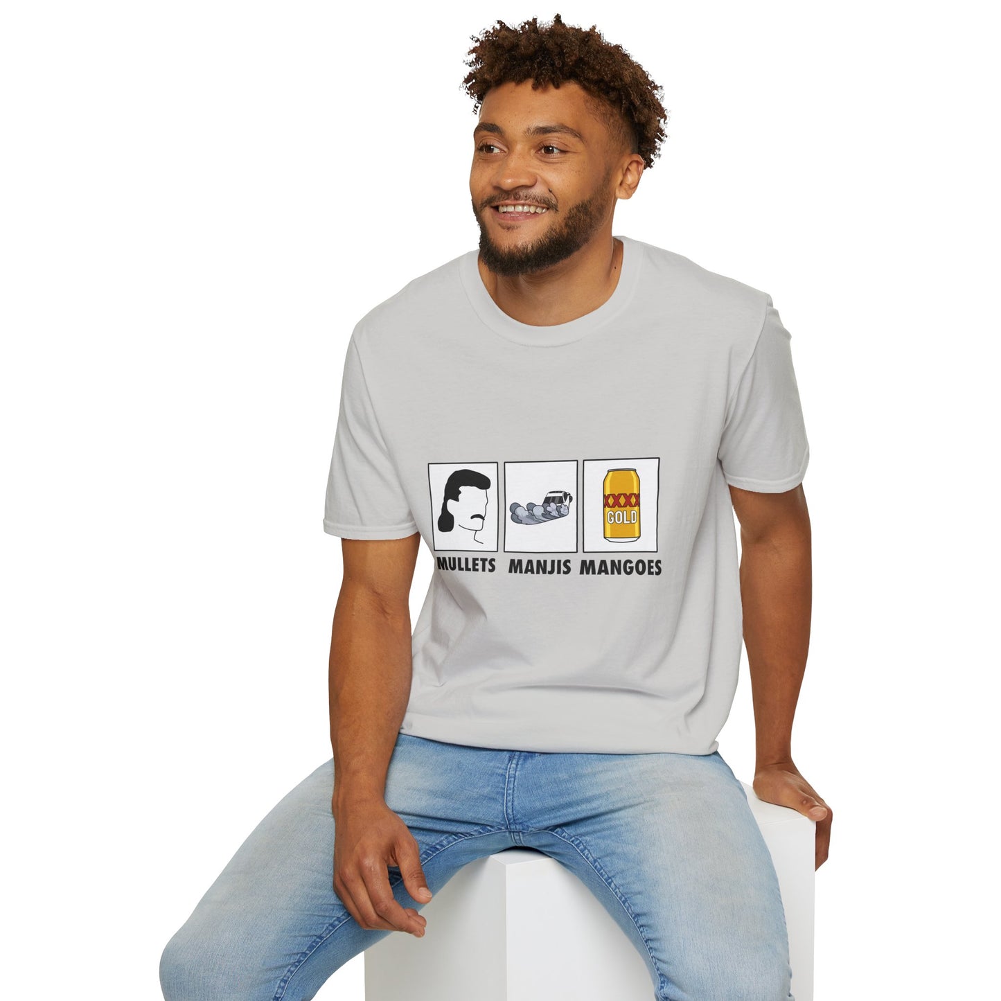 Mullets Manjis Mangoes Shirt