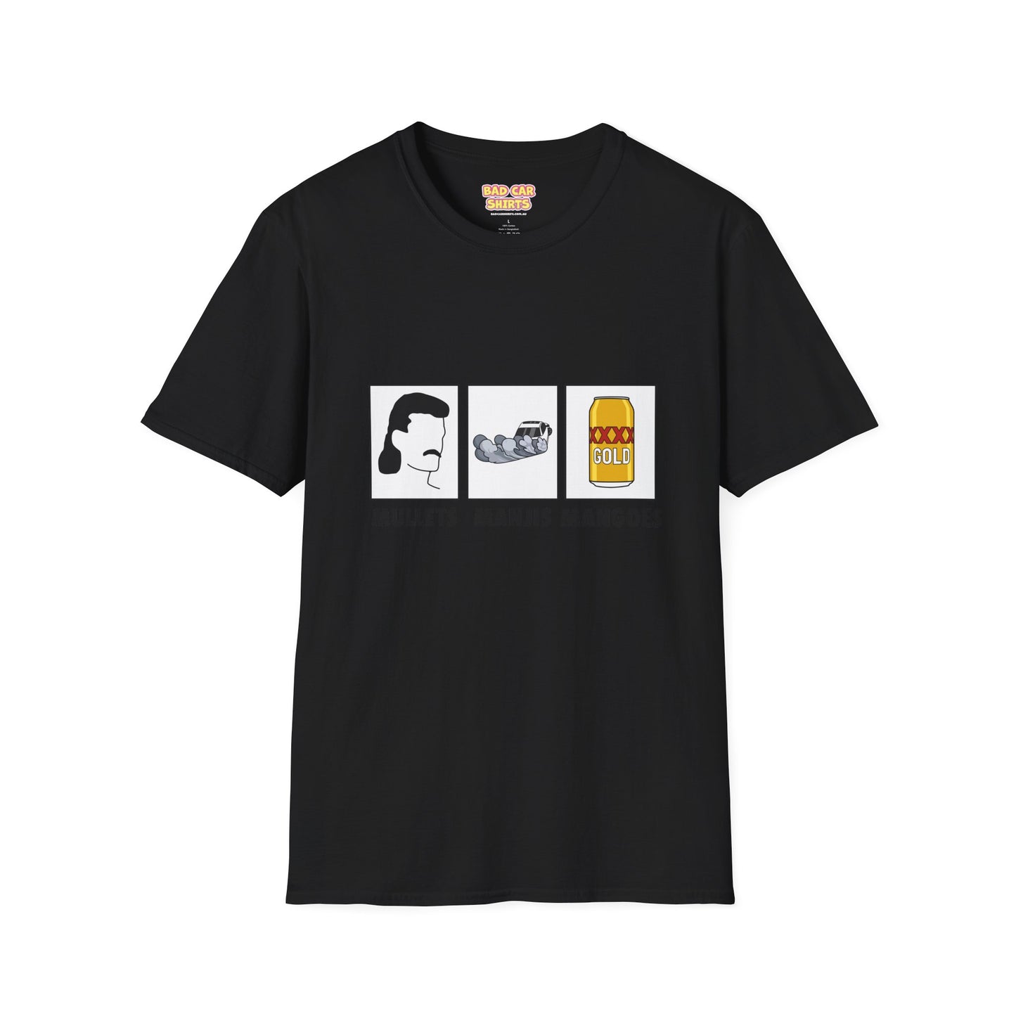 Mullets Manjis Mangoes Shirt