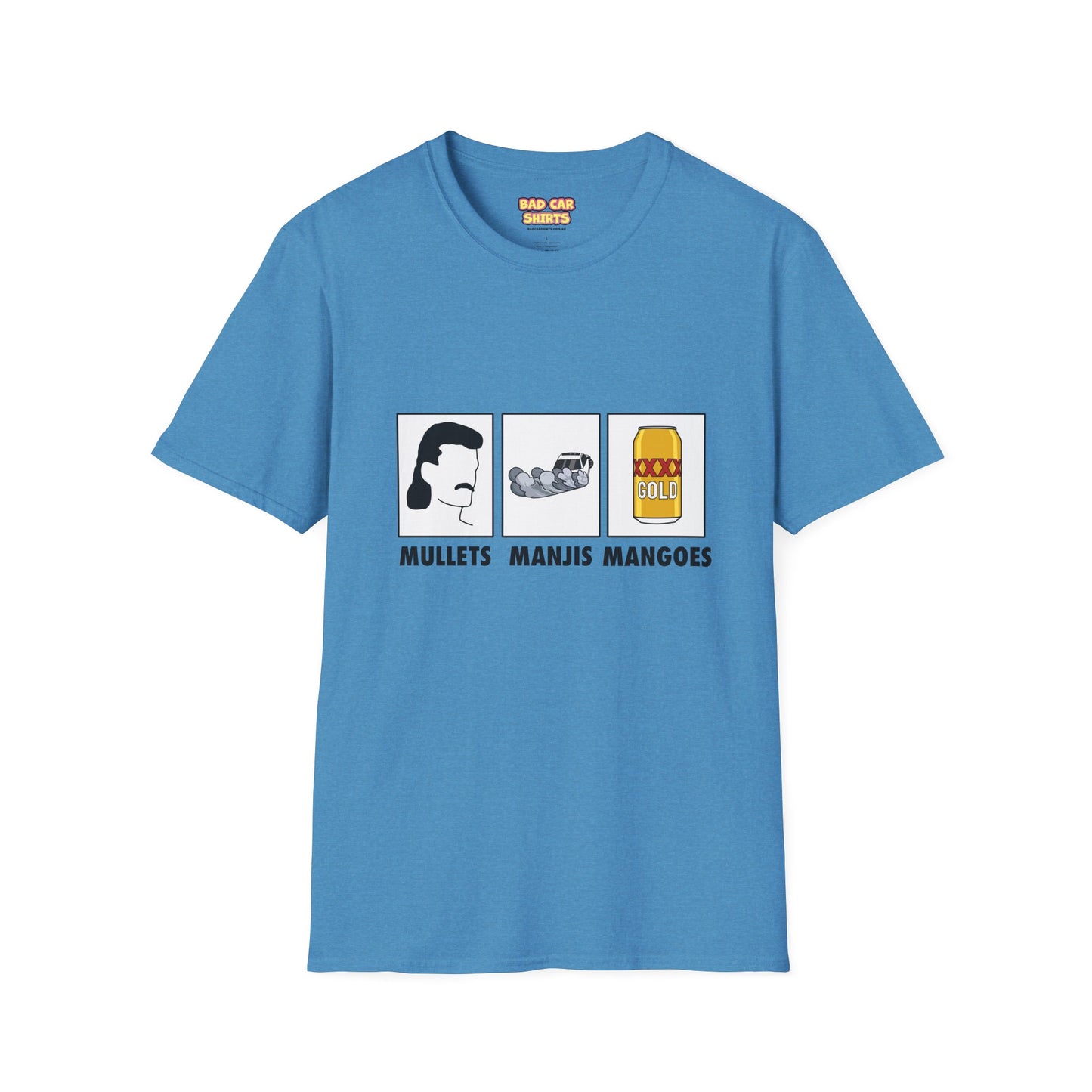 Mullets Manjis Mangoes Shirt