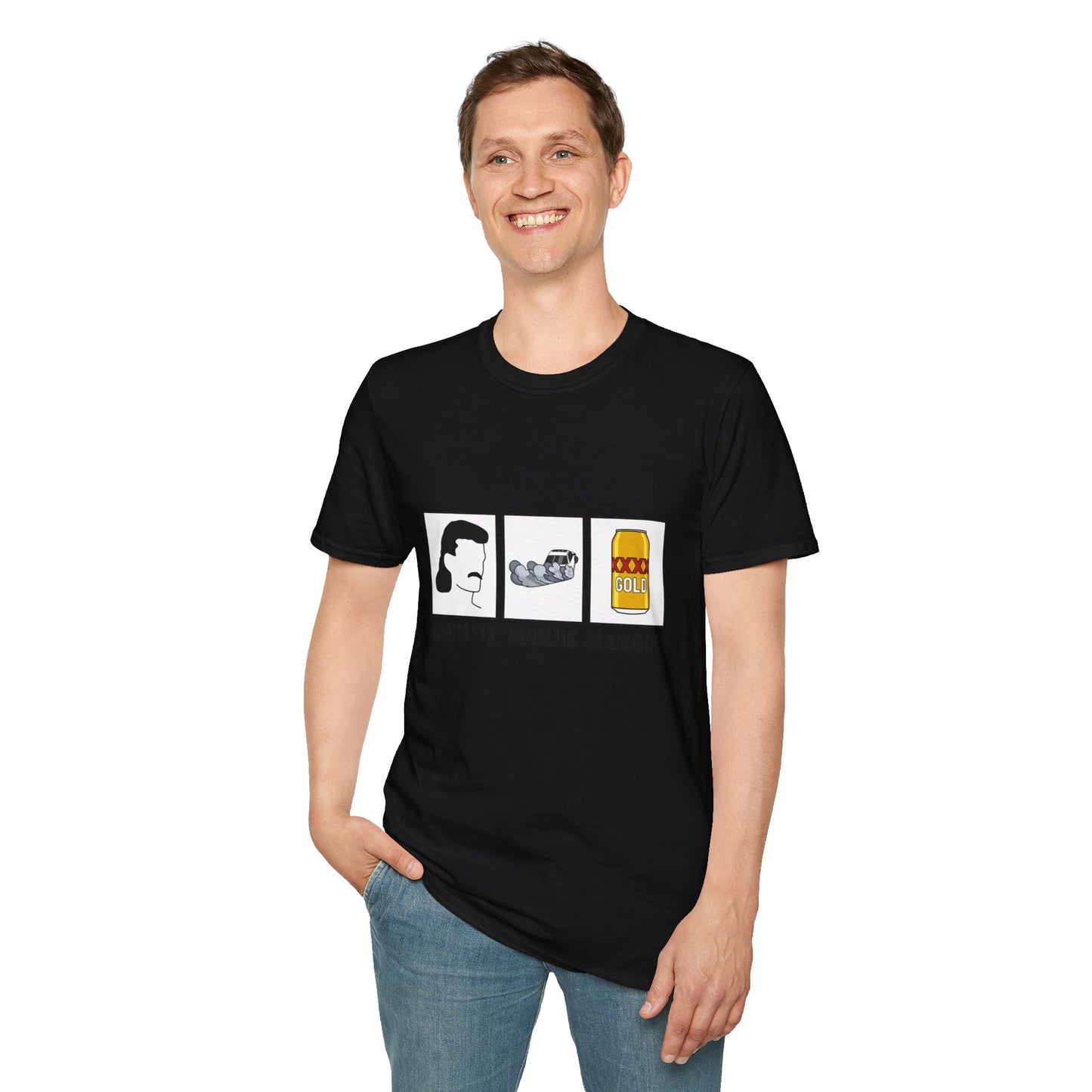 Mullets Manjis Mangoes Shirt