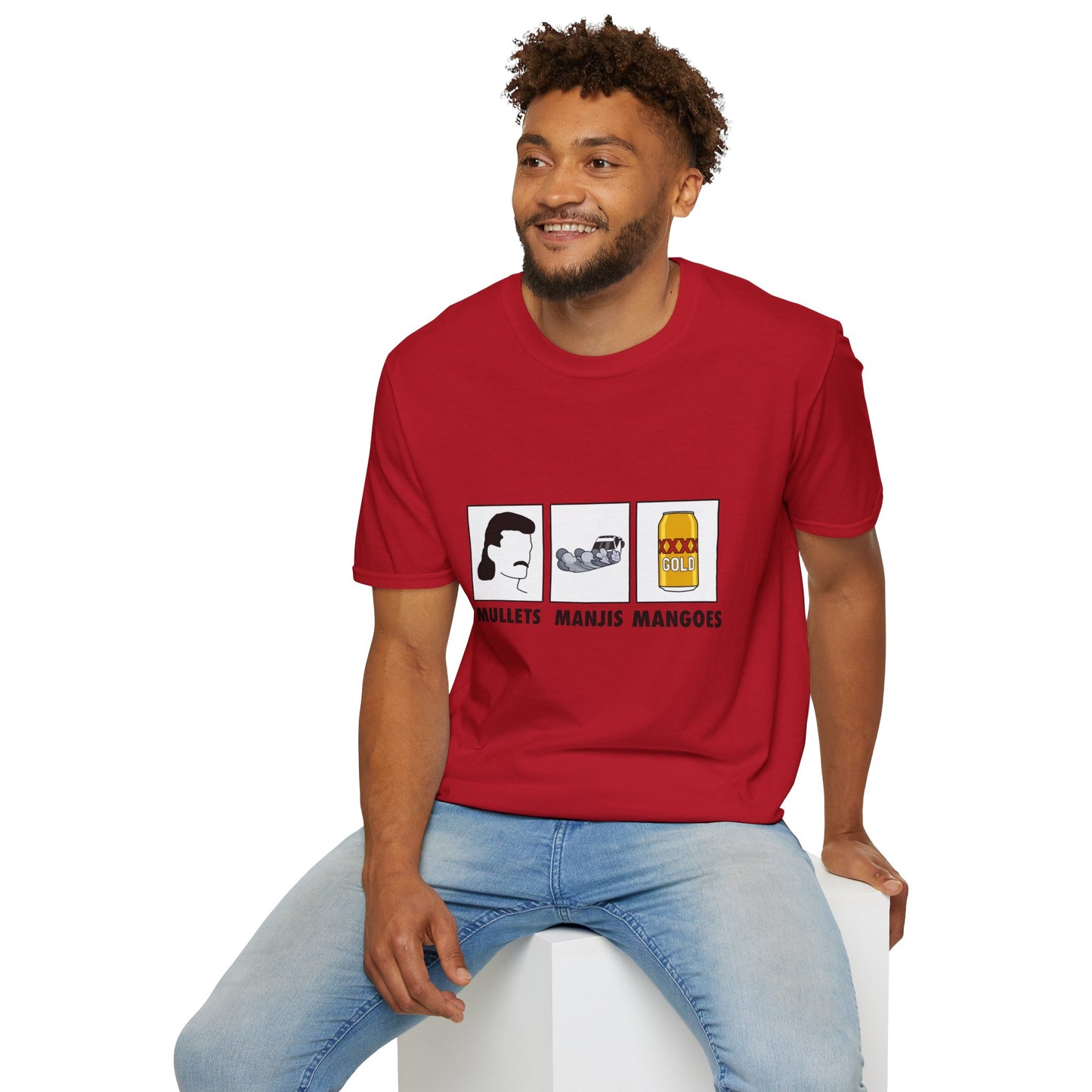Mullets Manjis Mangoes Shirt