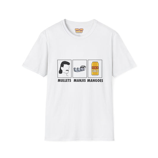 Mullets Manjis Mangoes Shirt